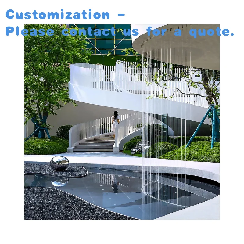 

custom.Drawing Wire Rain Fountain Landscape Running Waterfall Curtain Digital Curtain Price