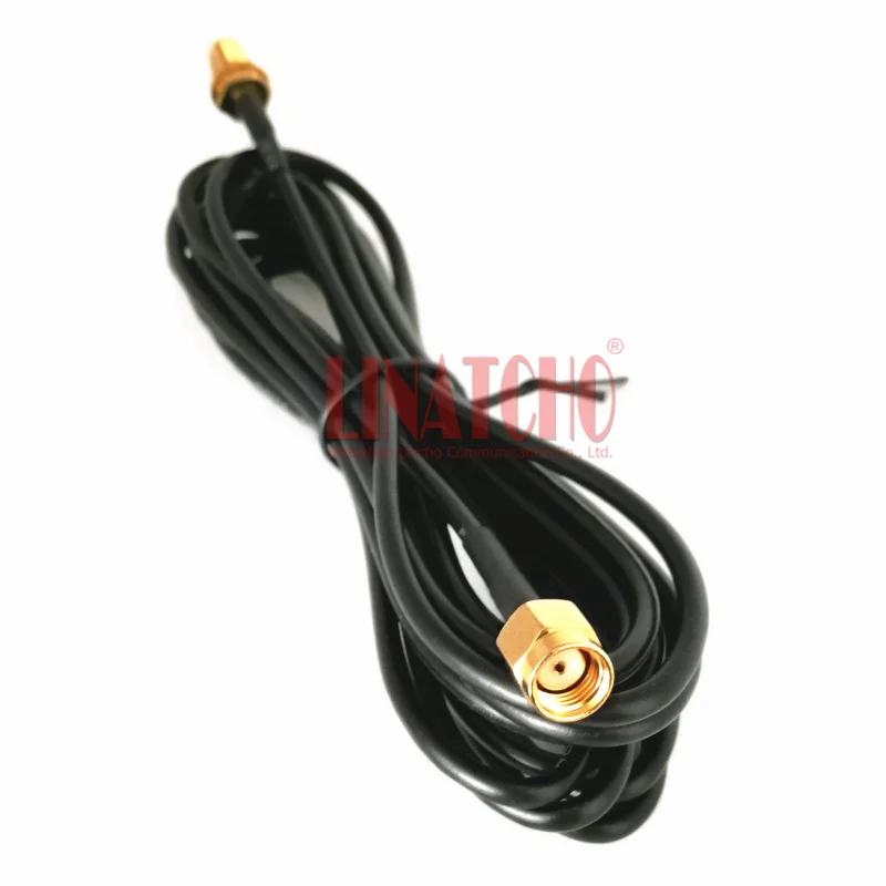 3M محوري RG174 كابل قافز RP SMA أنثى إلى RP SMA ذكر واي فاي هوائي موصل تمديد كابل #4