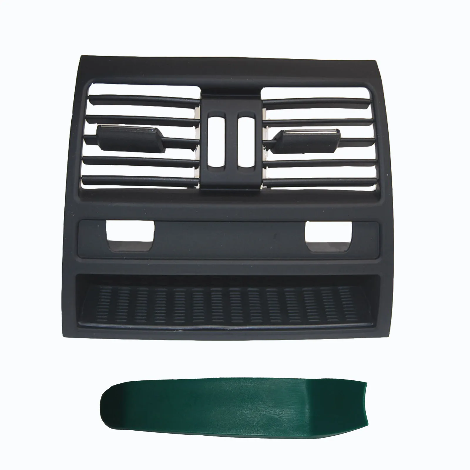 

Rear Fresh Air Grille AC Vent Interior Center Console With hole Fit 5 Series F10 F11 2010-2016 Air Vent Dashboard AC Ventilation