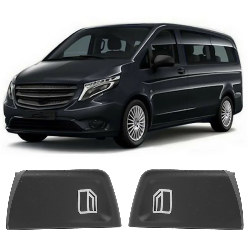 

Window Switch Button Car Window Switch Button Covers for Viano W639 Sprinter II 906 2003‑2013 807624374022