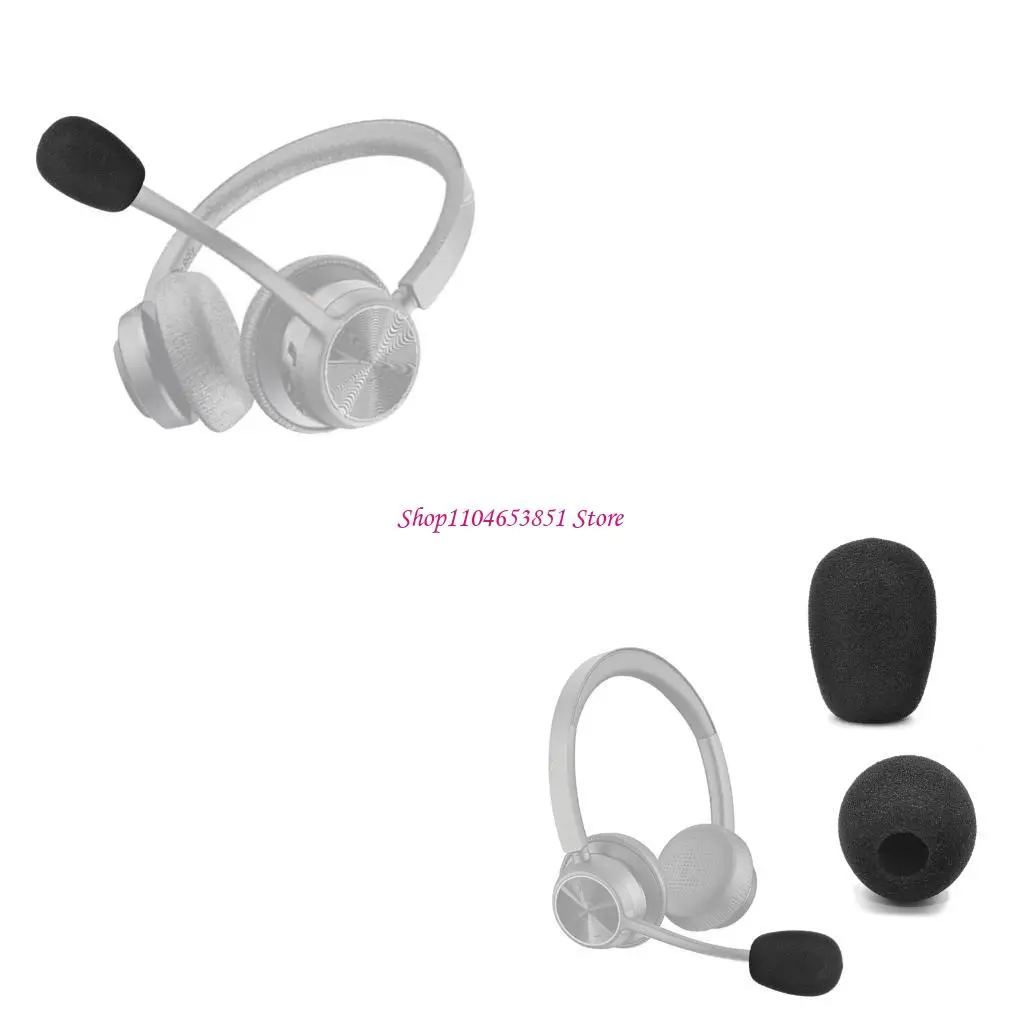 Coperture microfoni in schiuma per il parabrezza dei microfoni Poly 4310 UC/ 4320 UC/ UC2