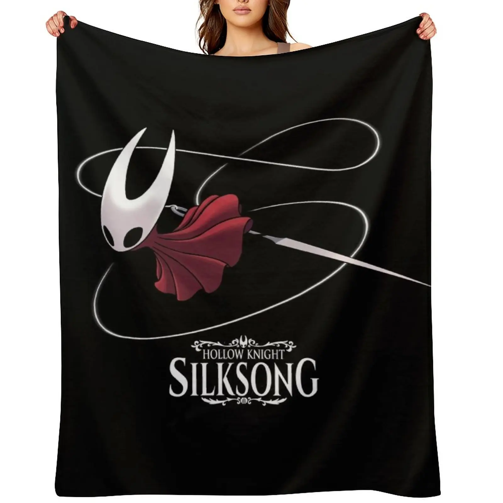 

Hollow Knight: Silksong Throw Blanket Luxury Throw Flannel Fabric Personalized Gift Fashion Sofas Blankets