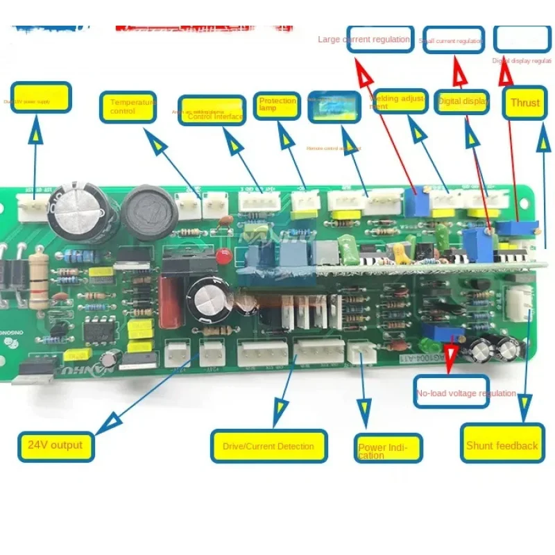 

Плата управления для сварочного аппарата Long Strip ZX7 WS 300, Tongrui-Ling, TIG 250 315 400