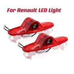 LED Car Door Lights Logo Projector Welcome Light 3D Shadow Projector for Renault Samsung QM6 SM5 SM6 SM7