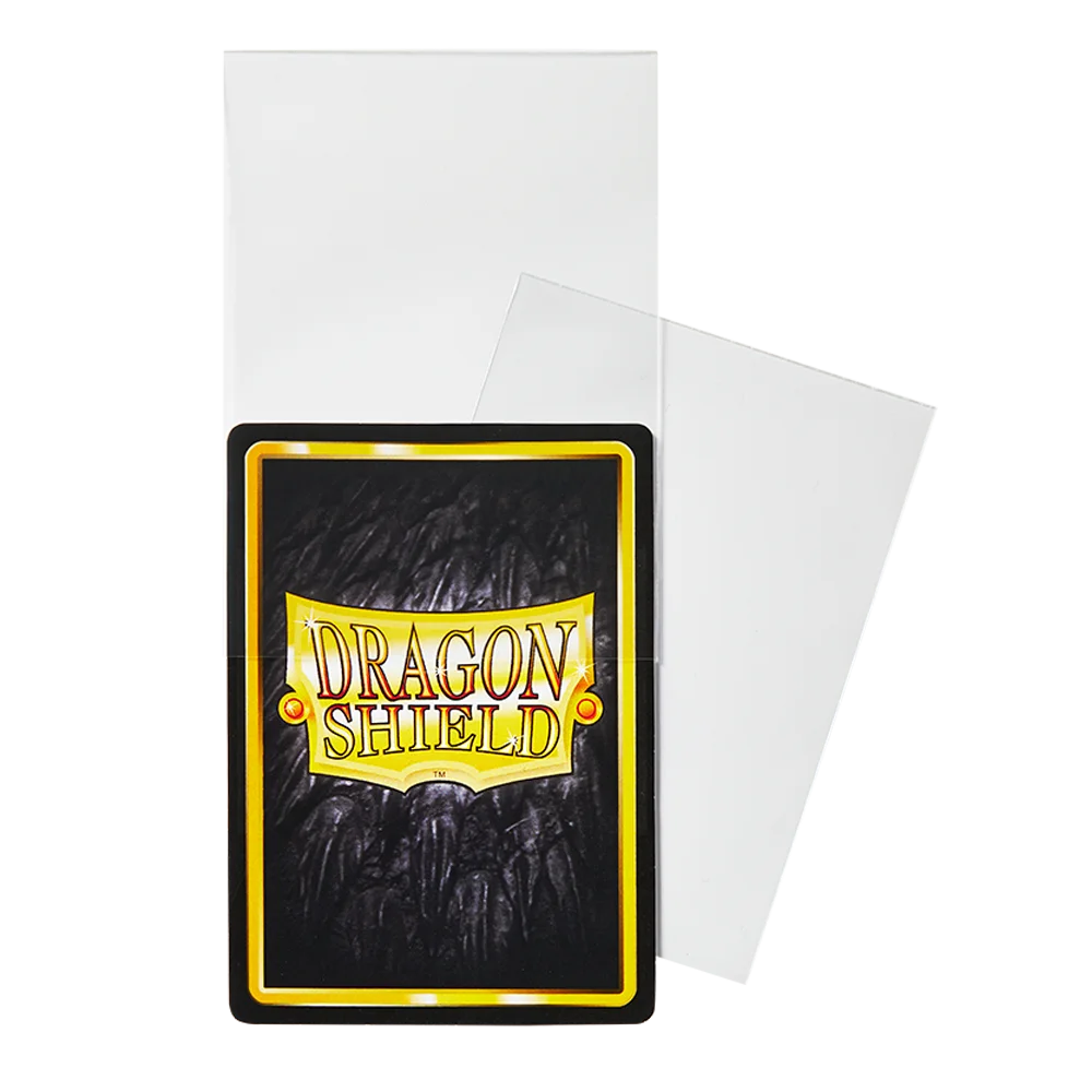 Dragon Shield 100 PCS/LOT Clear or Smoke Perfect Fit Card Sleeves MGT Cards Protector for MGT/Pkm/Board Game Cards Slevee