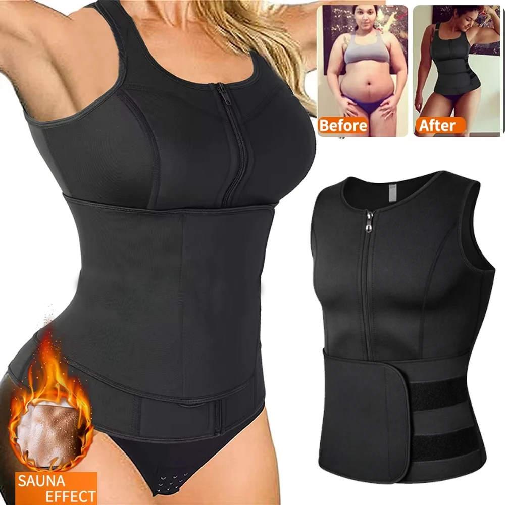 Fajas Colombianas Body Shapewear Female Modeling Strap Waist Trainer Body Shaper Slimming Belt Corset Top Contour Sauna Suit