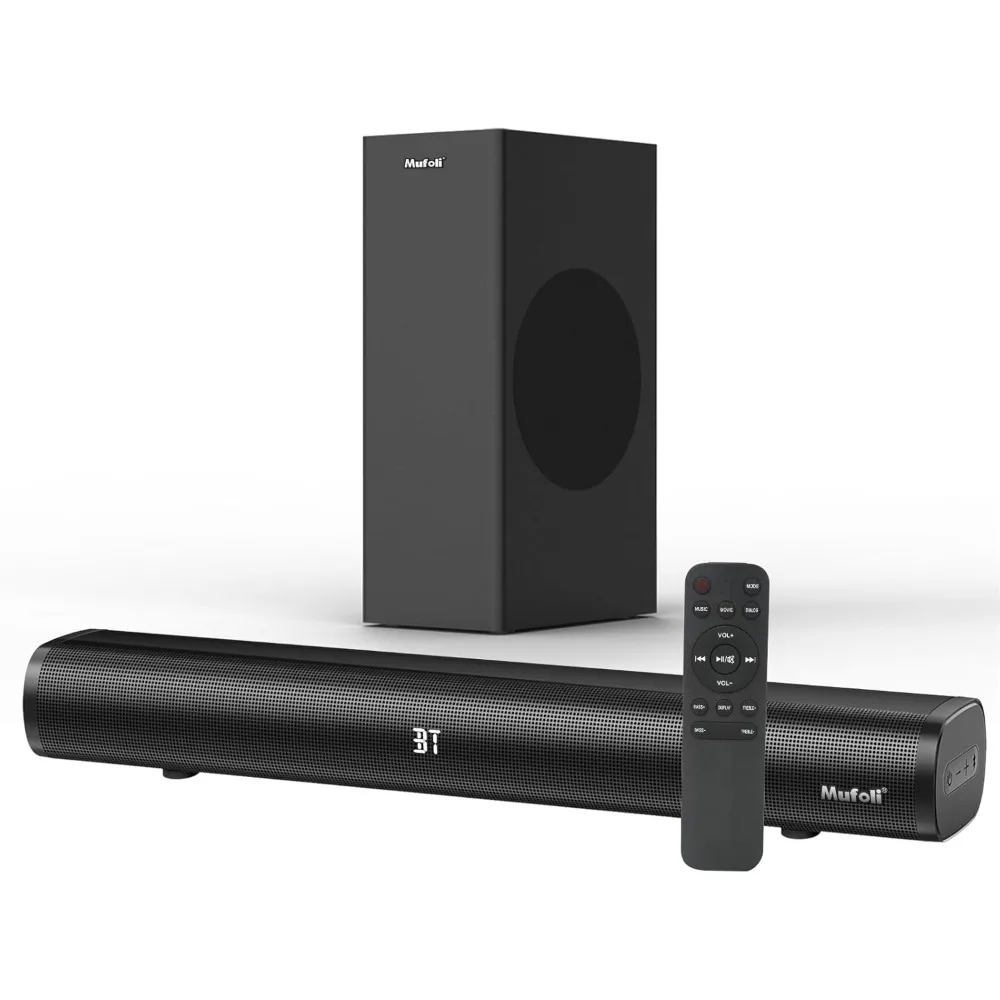 

Звуковые планки для телевизора с сабвуфером 2.1 CH 120W Саундбар для телевизора, для ПК, игр, система объемного звучания ТВ Звуковая панель Динамики, Главная