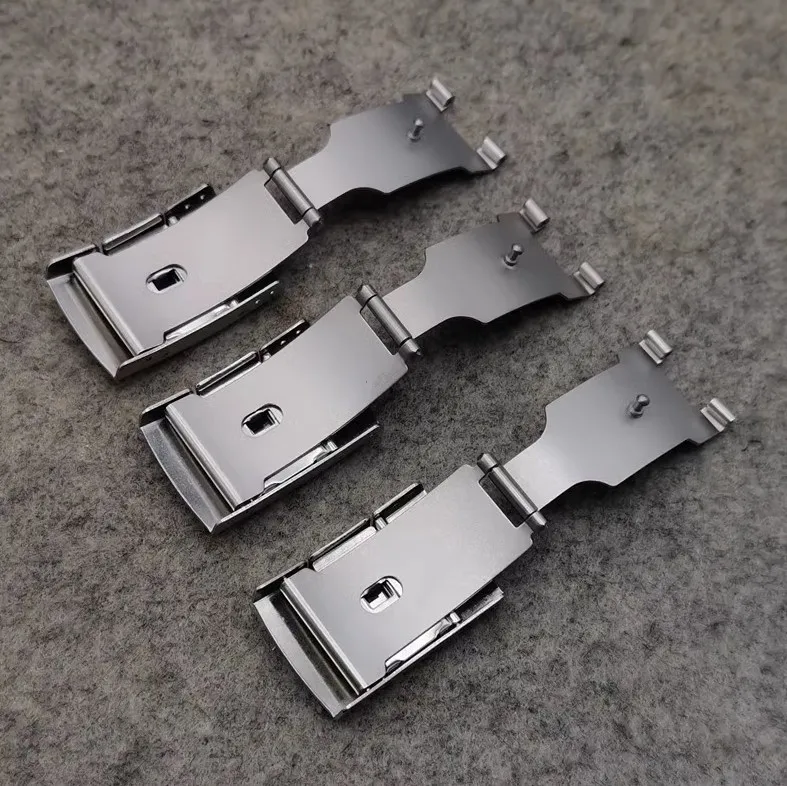Wholesale Steel Band Watch Buckle Single Fold Buckle Men's and Women's Watch Belt Buckle 12/14/16/18/20/22MM