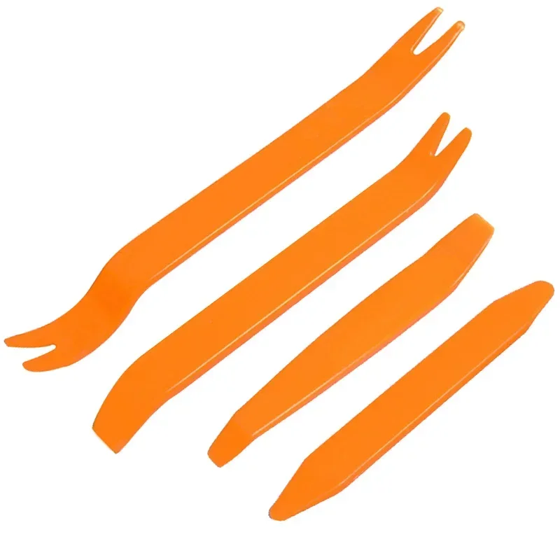 

4 шт., инструменты для снятия панели дверных зажимов автомобиля, аудио-видео набор для демонтажа приборной панели, установочный инструмент, инструменты для ремонта пластиковой панели отделки