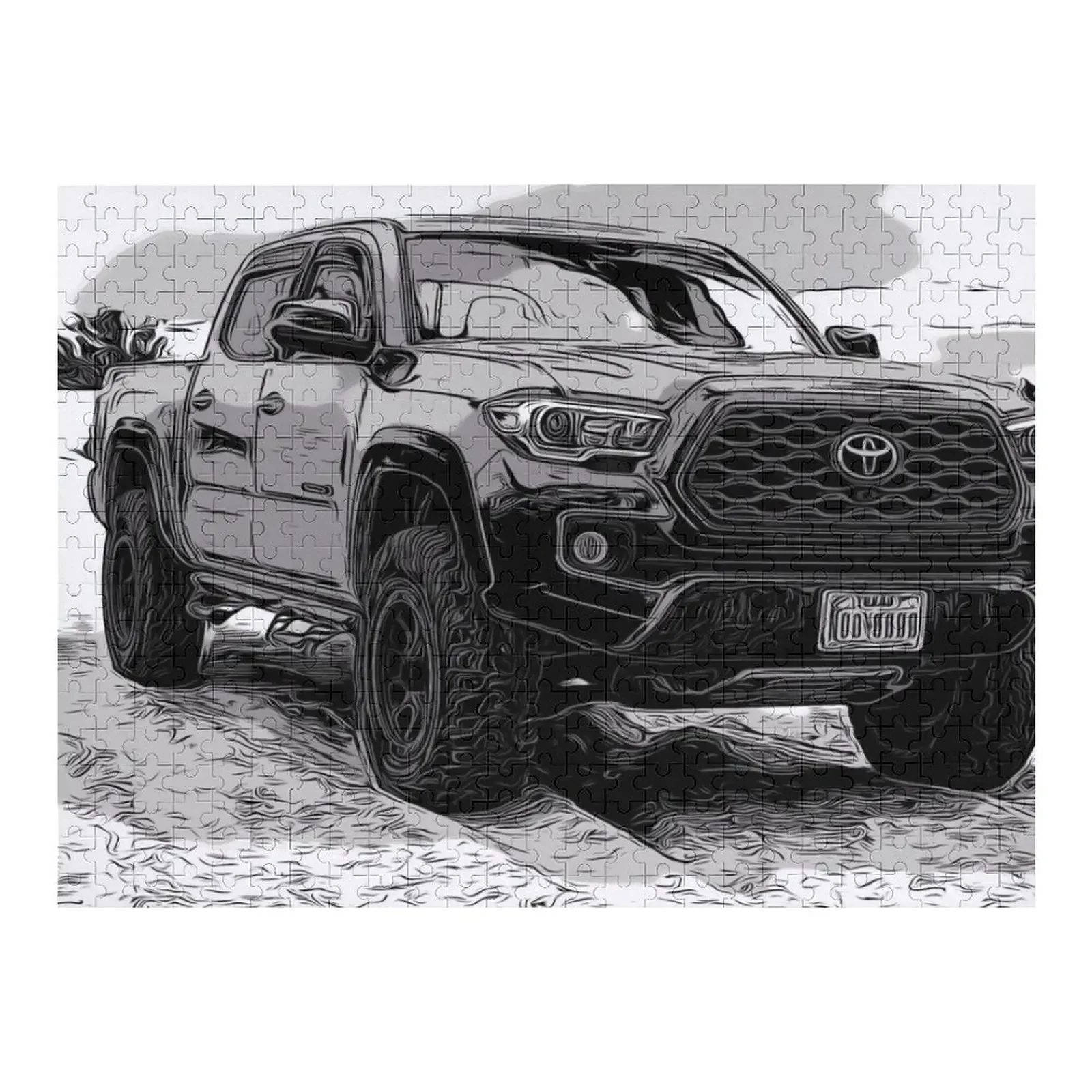 

Tacoma truck Jigsaw Puzzle Personalized For Kids Custom Jigsaw Personalised Jigsaw Photo Custom Puzzle