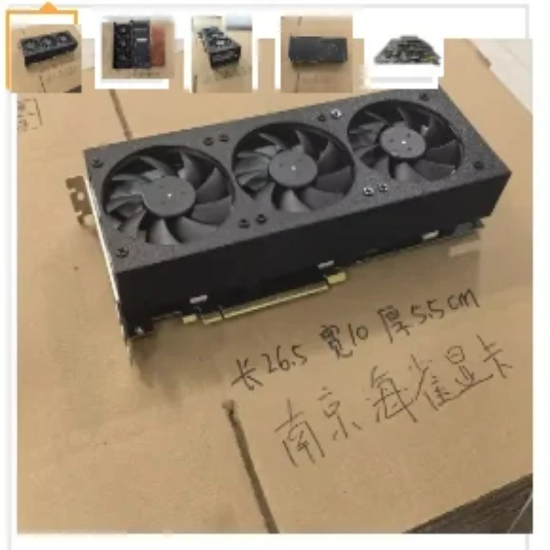 FOR 1PCS-Tesla V100 SXM2 To PCIE Adapter Board DIY Pure Copper with Fan Home Desktop Silent Version