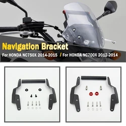 NC700X Motorcycle Navigator bracket Phone holder For HONDA NC 700 X 2012 2013 NC750X 2014 2015 GPS Stand navigation support