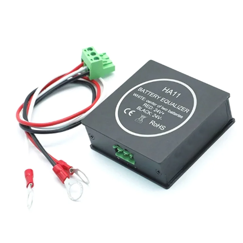 

[LXYA68Z!] HA11 24V Battery Equalizer Balancer For 2X12v Battery System With Built-In BT Monitoring