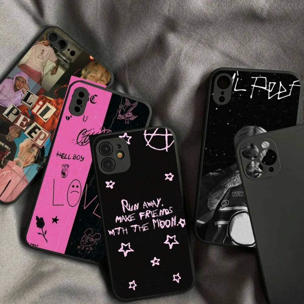 Lil Peep Phone Case For Iphone 15 11 13 14 Pro Max 7 8 Plus X Xr Xs Max 16pro 12mini Cover Case