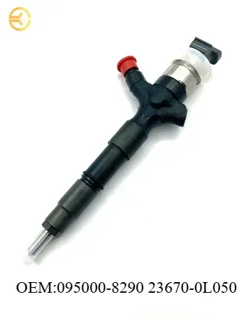 

095000-8290 23670-0L050 1KD Common Rail Diesel Fuel Injector 23670 0L050 236700L050 For DENSO TOYOTA Hilux 1KD-FTV 3.0L