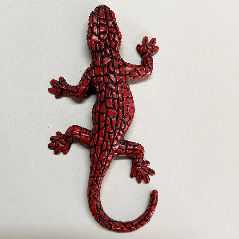 Maldives lizard 3D refrigerator magnet Tourist souvenirs Refrigerator magnet decorative supplies collection arts and crafts gift