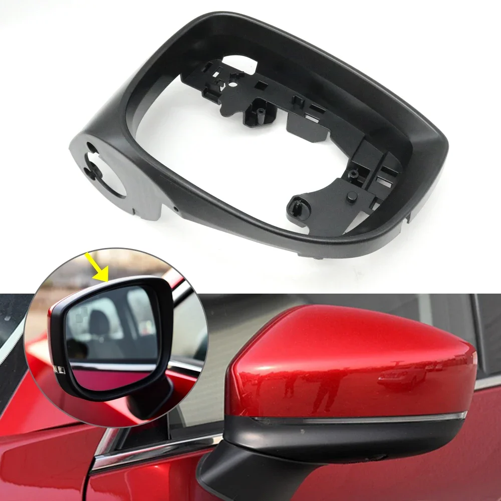 

Car Outer Door Side Rearview Mirror Cover Shell Exterior Mirror Trim Cap Frame For Mazda CX-5 KF CX-8 CX-9 CX5 CX8 CX9 2017-2024