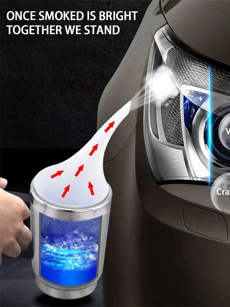 Lampa samochodowa zestaw regeneracyjny chemiczny polski reflektor zestaw do renowacji polski reflektory samochodowe polimerowe ciekłe reflektory kubek parowy — 2