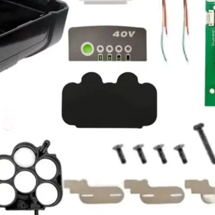 Protection Board 20xLi-ion Holder Accommodates 20 Cells Built-in Protection Circuit DIY Assembly Design For Compatible Tool 40V