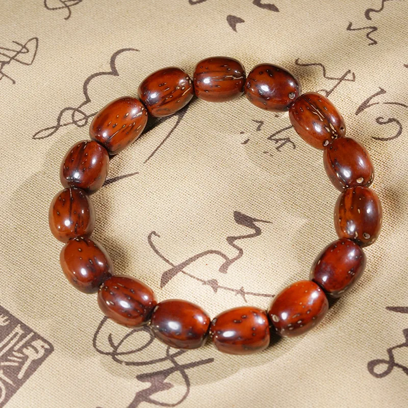 

Purple Gold Mouse String Jujube Writing High Throw Bodhi Child Buddha Bead Bracelet Handheld Men s And Women Hand Jewelry Woode