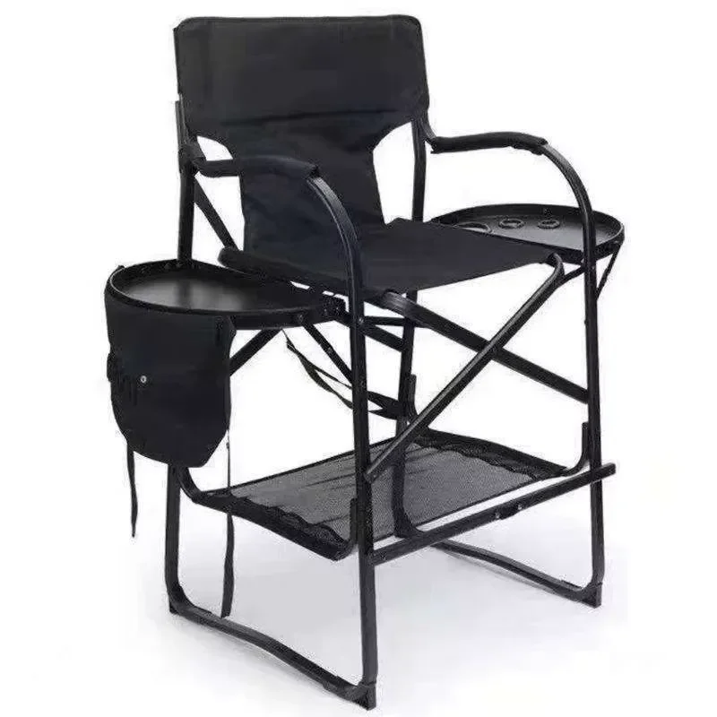 Modern Aluminum Folding Chair Portable Lightweight Outdoor Beach Seat Durable Metal Frame for Camping Garden Patio Furniture