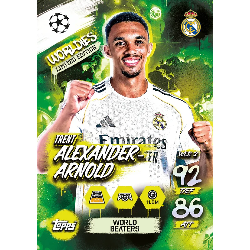 TOPPS UCC Match Attax 2025/26 Mini Tin Global Goalscorers Collection Trading Game Cards fan gift