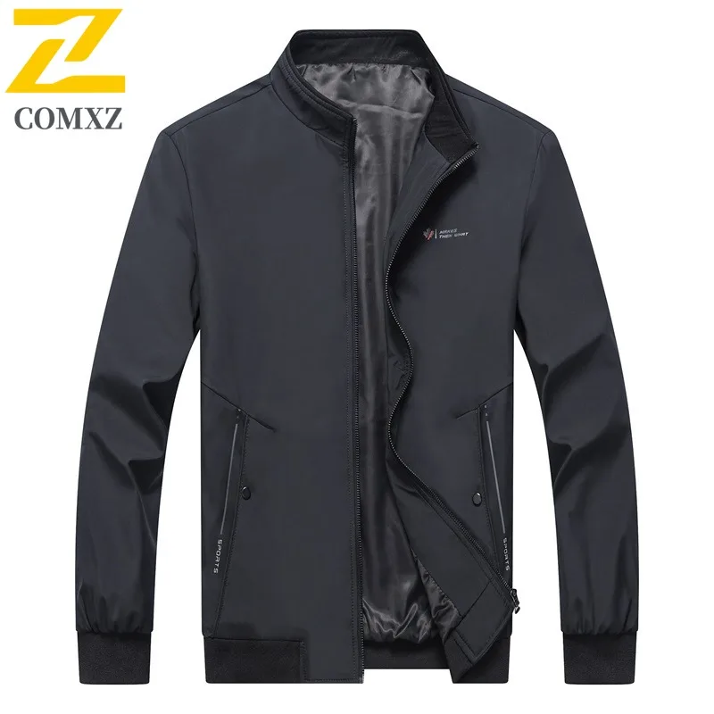 

COMXZ ветровка пальто самосовершенствование новый бренд класса люкс открытый офис гольф деловые куртки мужская одежда элитная куртка