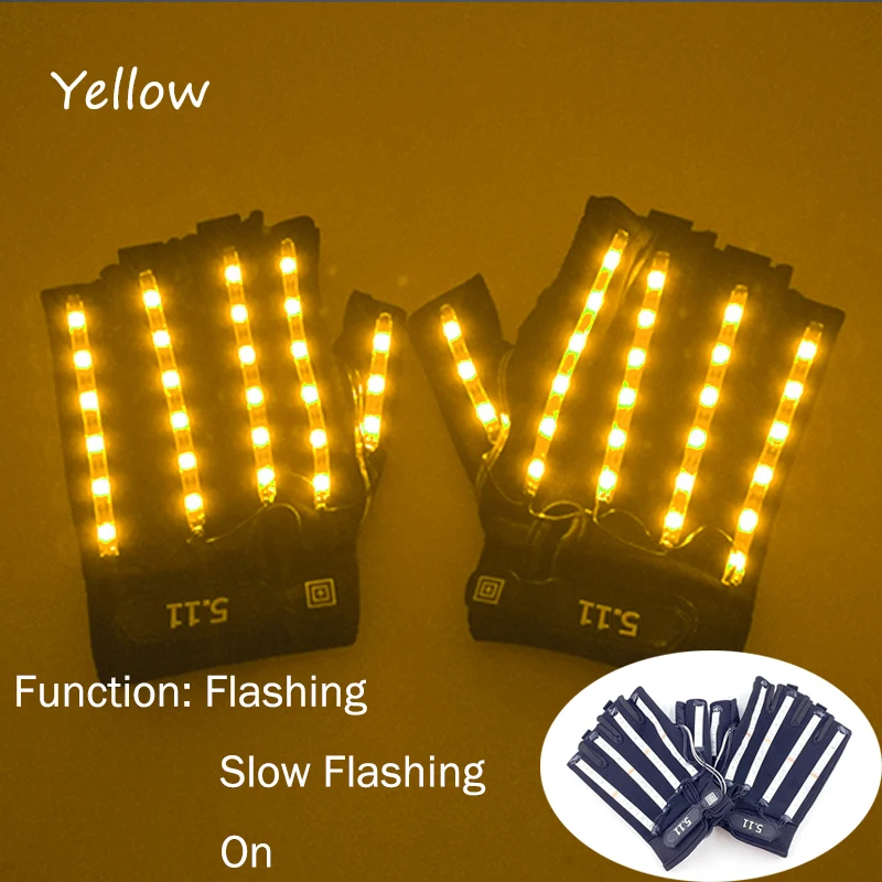 LED Bluetooth-bril Halloween Kerst Disco Bar Neon Accessoires Futuristische lichtgevende bril Bluetooth Diy LED-bril