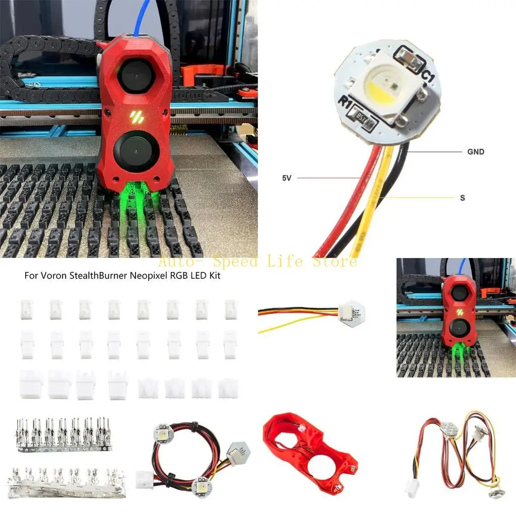 

02DA для -принтеров Extreder Светодиодный свет мини -лампочка