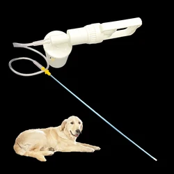 1SET Pet Dog Canine Uterine Irrigator Flush Wash Device 500ML Portable Plastic Tube Soft Harmless Sterilization Clinic Care