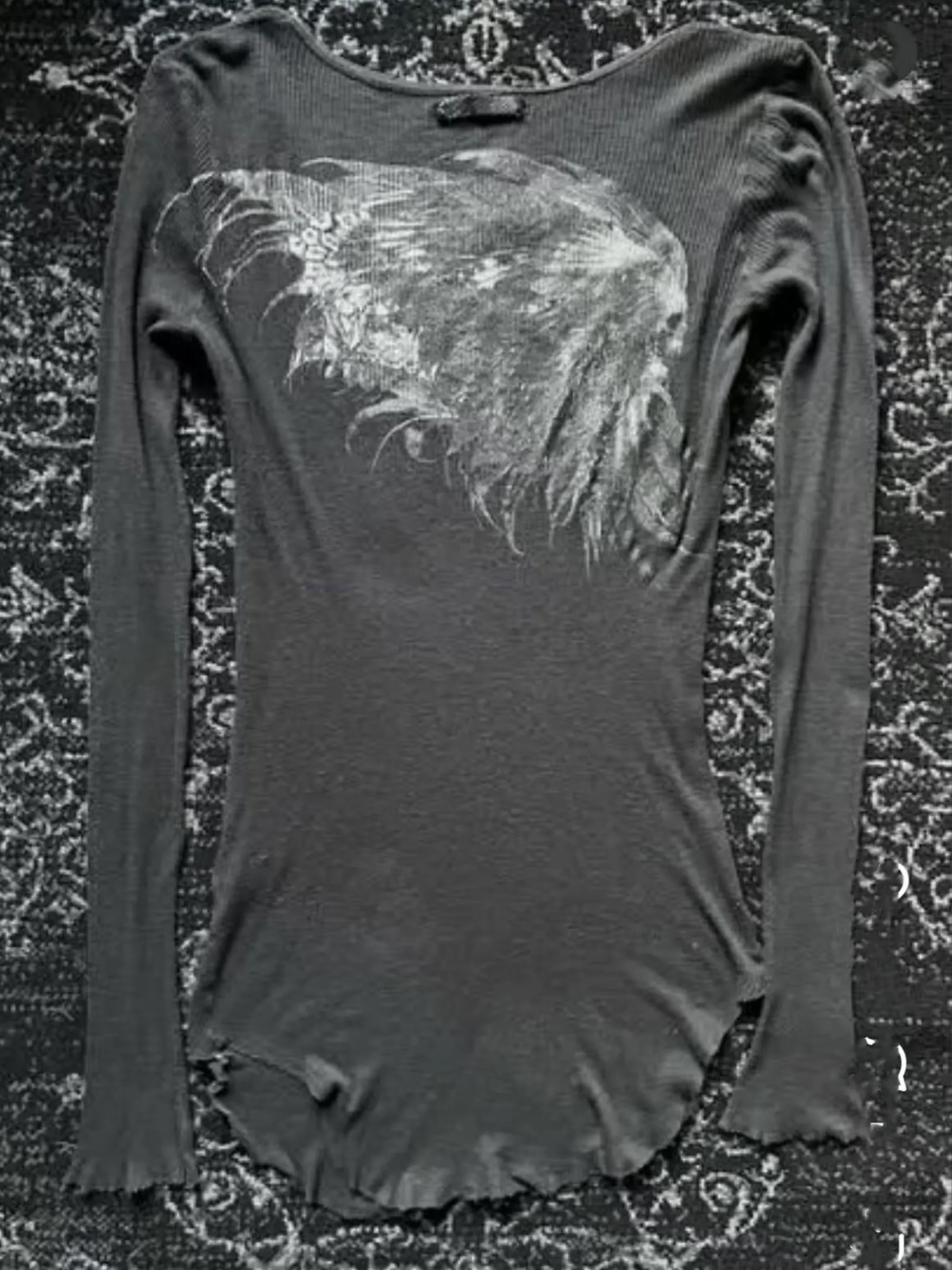 Ifsixwasnine visual pioneer reincarnation long-sleeved t-shirt with base