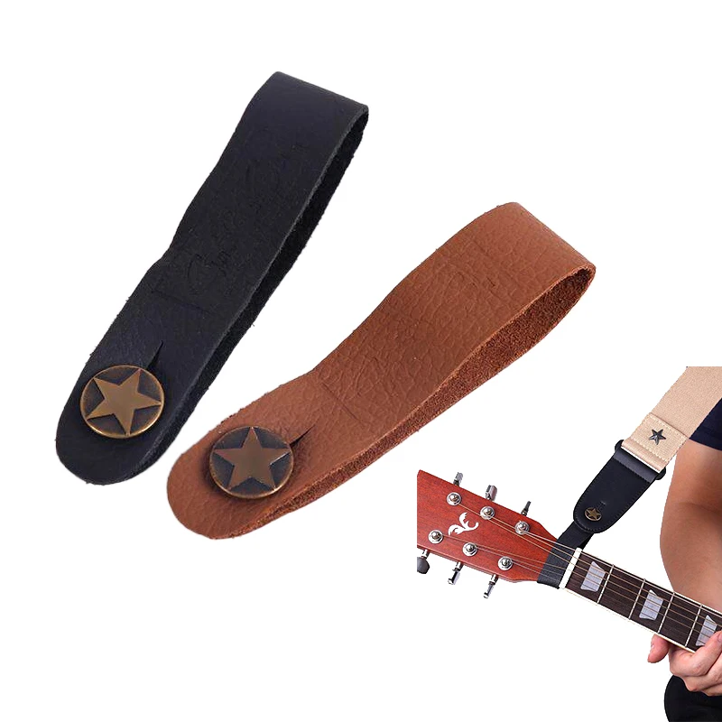 1/2/5pcs Guitar Strap Button Headstock Adapter with Latch for Ukuleles Bass Acoustic Electric Guitars Vintage Durable TMZ