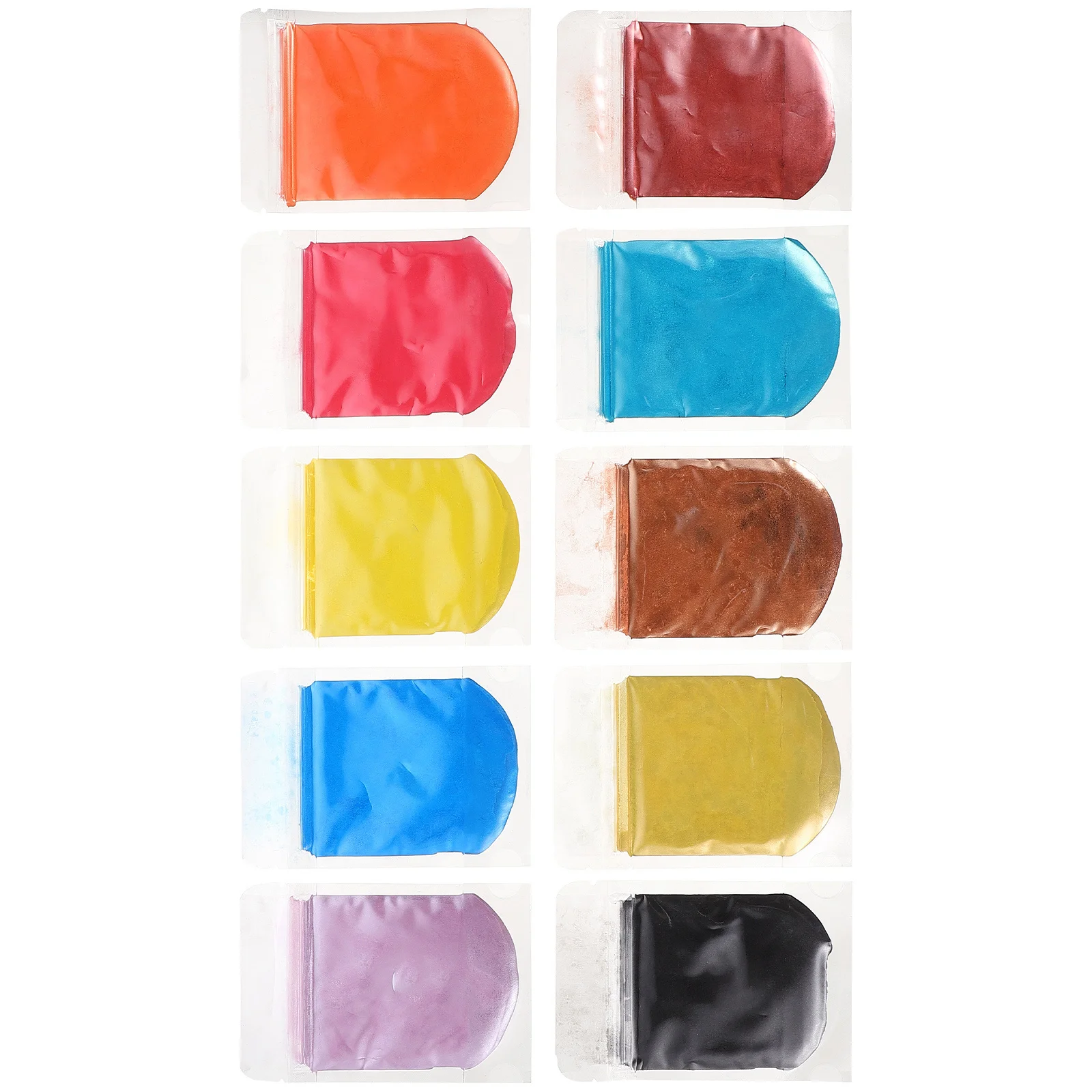 10 пакетов, слюдяная пудра, косметика, красочные тени для век «сделай сам», материал для губ, блеск для губ, пигмент, смола, изготовление мыла