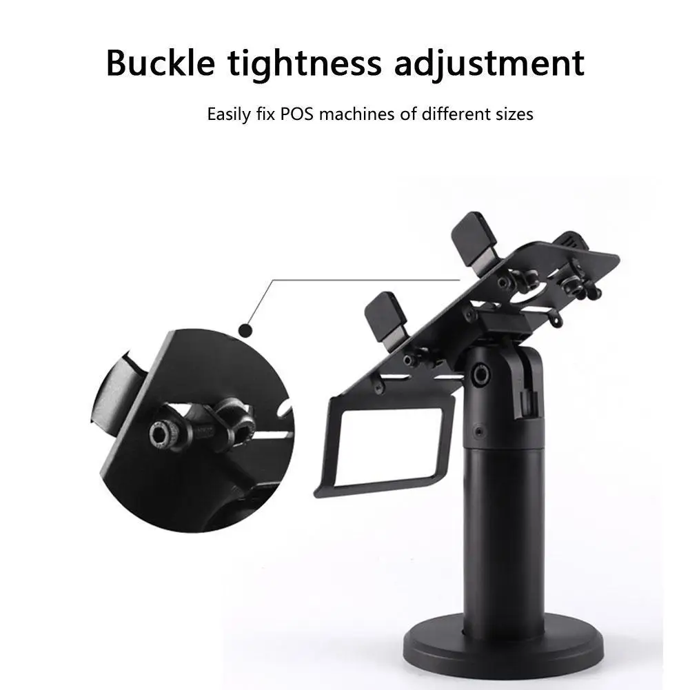 Pos Machine Stand display Bracket 360 Degree Rotate Pos Claws Holder Machine Flexible Adjustable Cashier Display