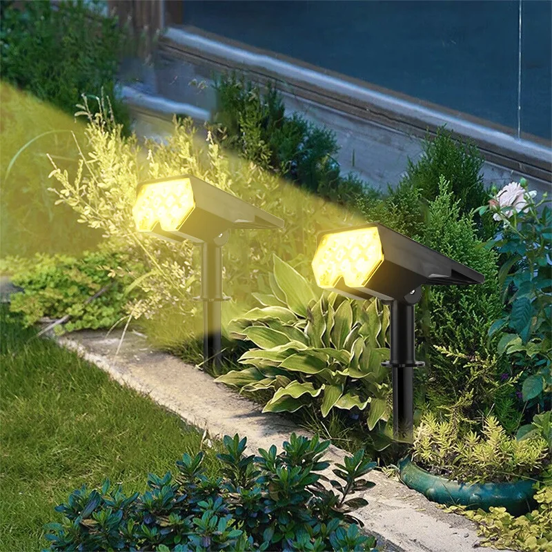 

Solar Spotlight Outdoor Landscape IP65 Waterproof Solar Garden Light 3000K 6000K 20Leds Yard Street Wall Lamp for Tree Decor