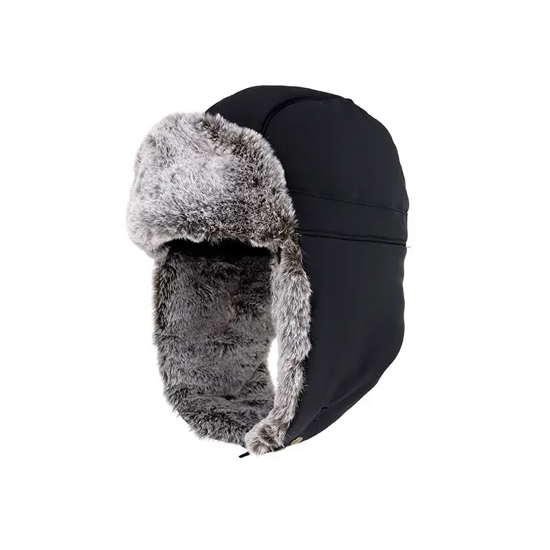 

Unisex Winter Windproof Warm Fleece Trapper Hat, Ushanka Trooper Hat For Skiing