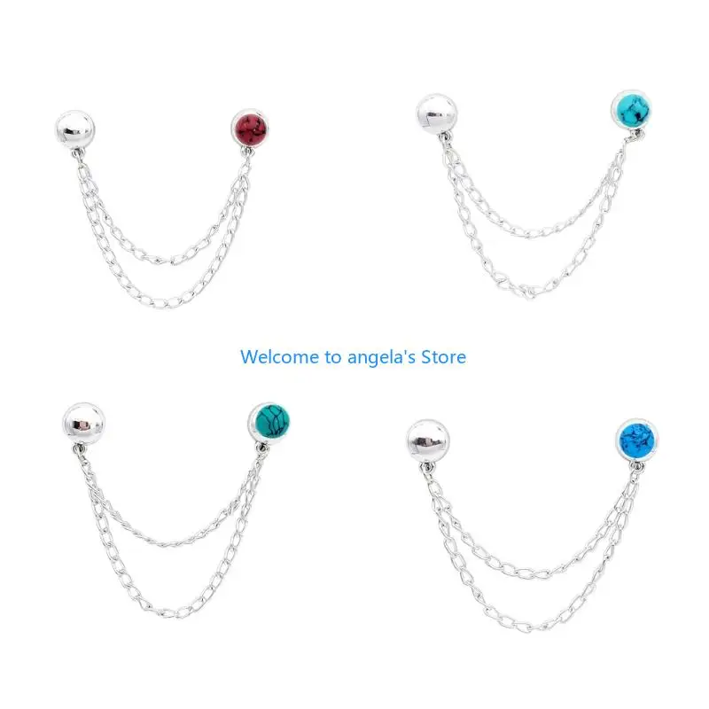 

X4YC Pants Clothing Clips Headscarf Pin Easy Attach Detach Trouser Grip