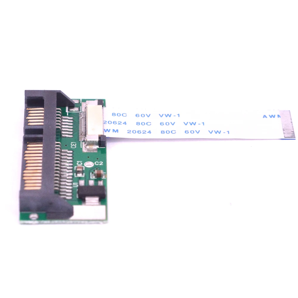 1.8 inch CE SSD to 2.5 22pin SATA card  22Pin SATA to 24pin LIF / ZIF HDD Adapter Card