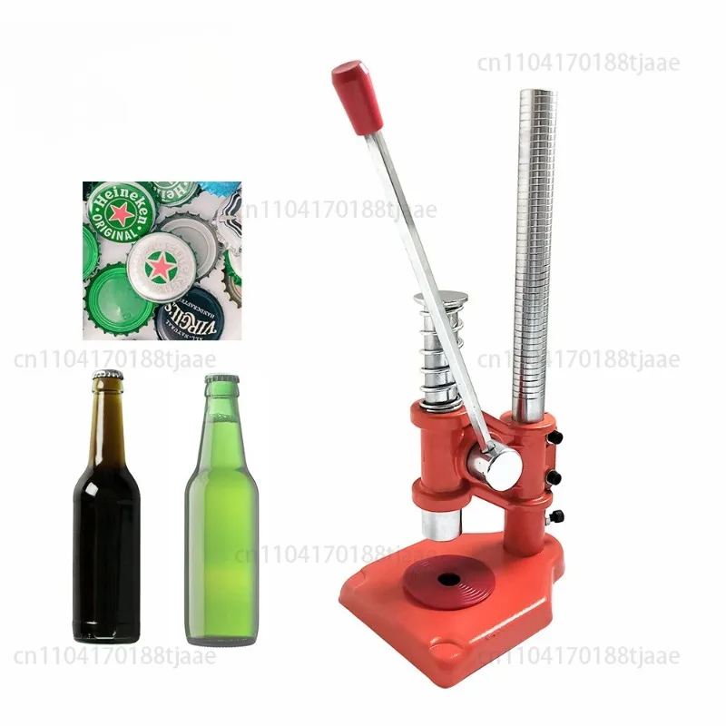 Manual multi-purpose crown cap beer bottle cap capping machine sealing machine, soy sauce capper glass bottle capping machine