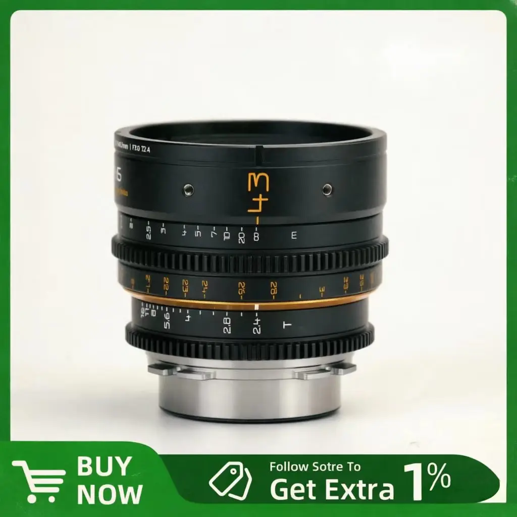 SIRUI Night Walker 24mm 35mm 55mm T1.2 S35 Lens Cine For Sony E