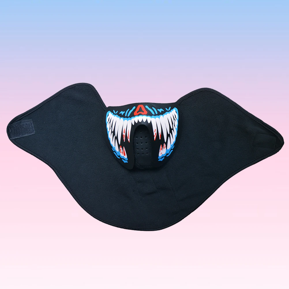 maschera led maschera luminosa maschera a filo maschera lampeggiante maschera illuminata