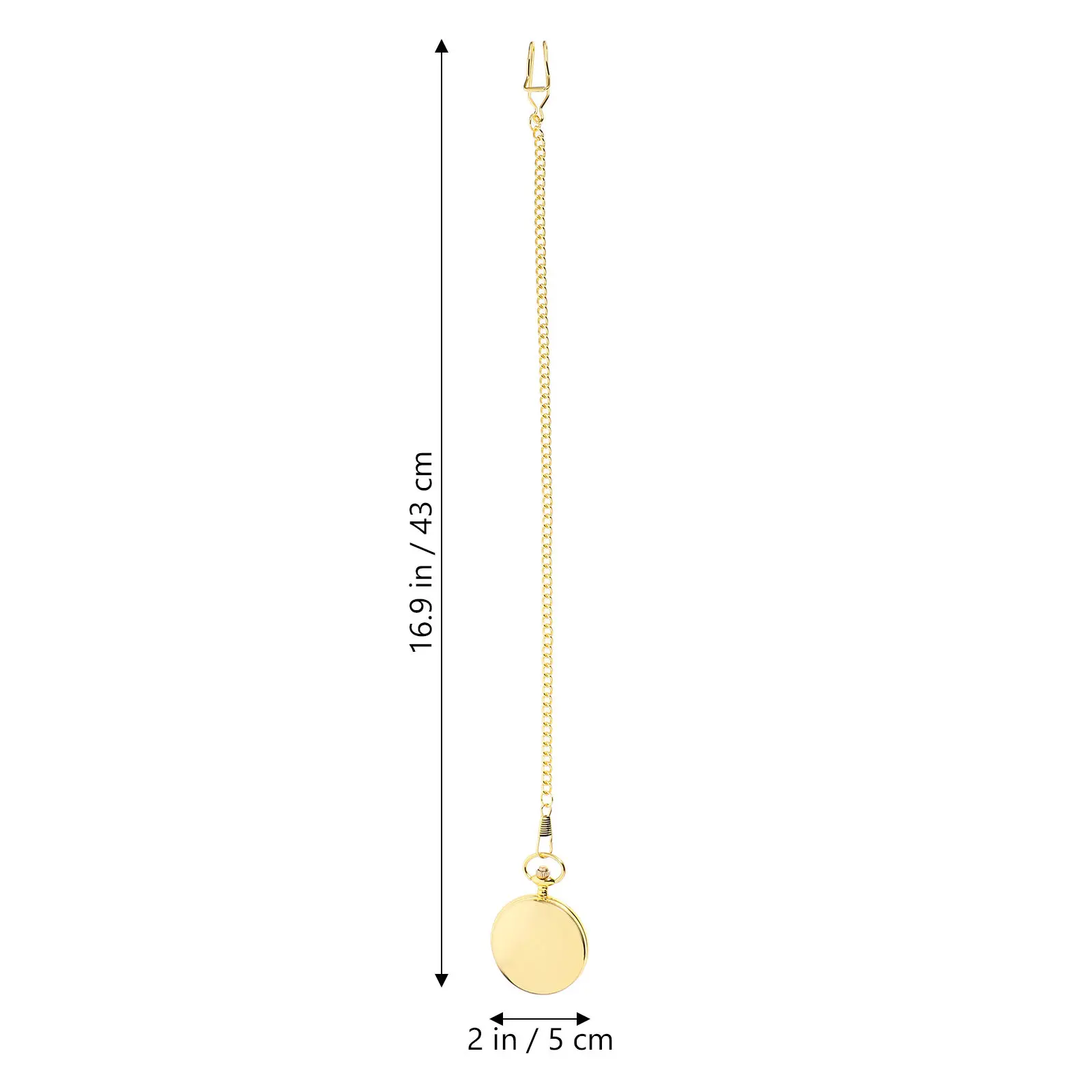 1Pcs Quartz Pocket Watch Retro Vintage Style Alloy Case Two-Faced Dial Easy-Read Face Long Chain Neck Wear Fashion Accessory