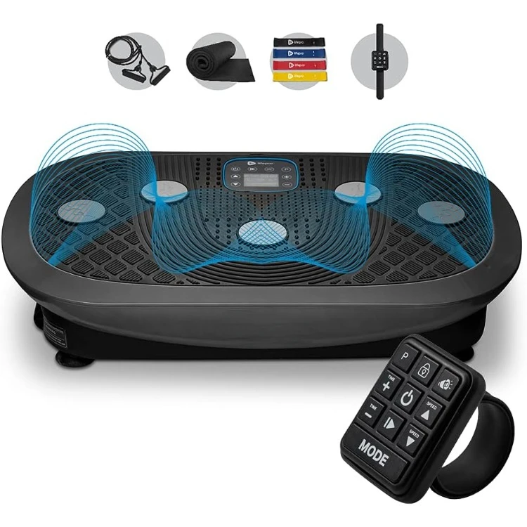 

Rumblex Plus 4D Vibration Plate Exercise Machine -Triple Motor Oscillation,Linear, Pulsation+3D/4D Motion Vibration Platform