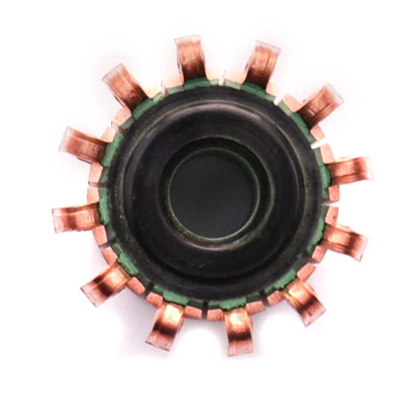 8*23*19.5mm 12P Teeth Copper Hook Type Electrical Motor Commutator CHY-1518-12