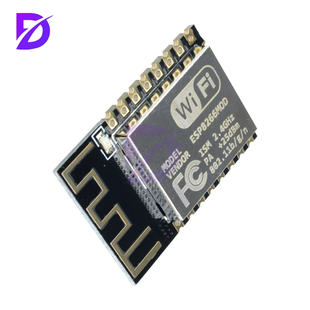 Модуль Wi-Fi ESP8266 с повышенной стабильностью и функции AT для IoT, умного дома, пульта дистанционного управления — ESP-12F, 24x16 мм Модуль Wi-Fi ESP8266 с повышенной стабильностью и функции AT для IoT, умного дома, пульта дистанционного управления — ESP-12F, 24x16 мм