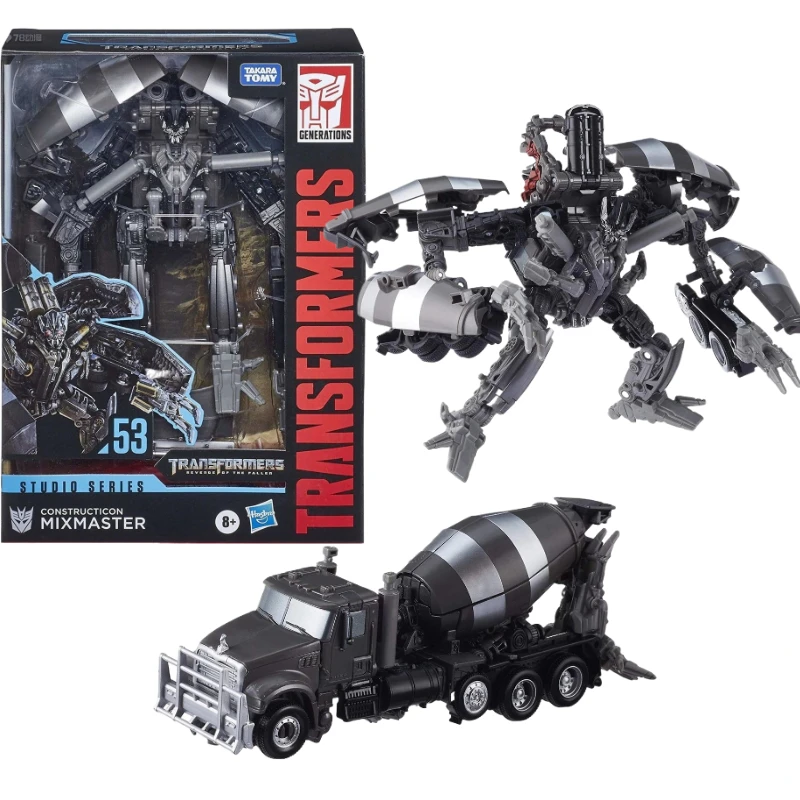 

Hasbro Transforming Toys Movie Studio Series SS53 SS-53 Mix Master 18cm Voyager Class Action Figure Desktop Ornament Collection
