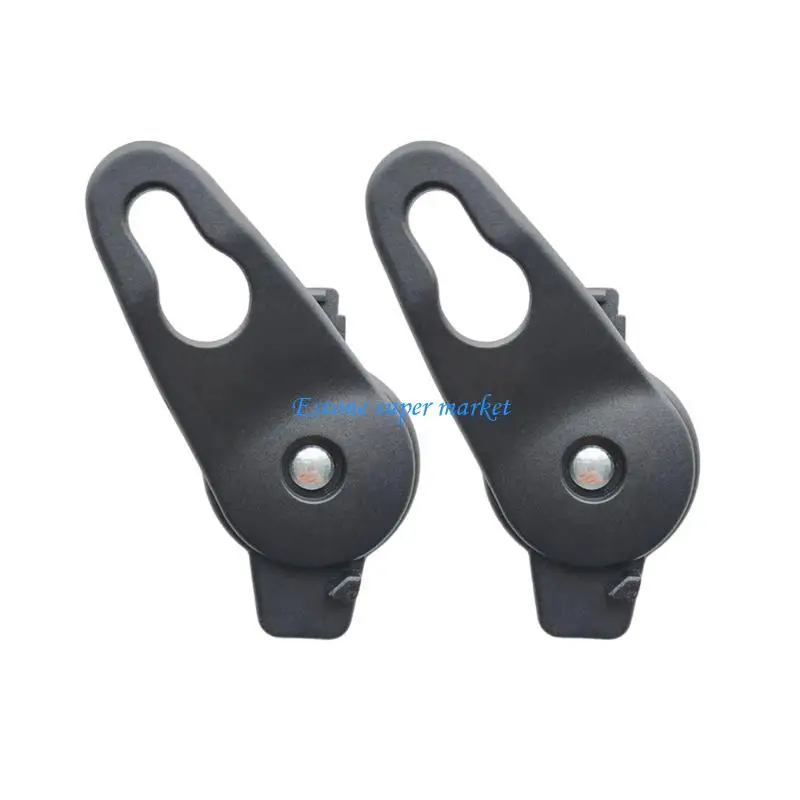 

090B Baby Strollers Canopy Clamp Support Rod Buckles Infant Carriage Sunshade Holder Clip Plastic for Easy Sunshade Attachments