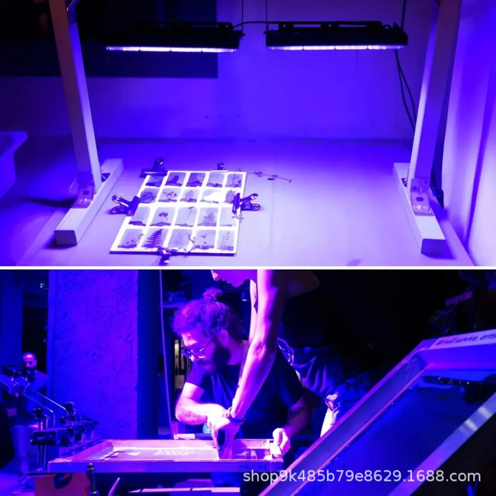 

УФ-лампа для отверждения 50W/100W, 395 нм, светодиодная, для УФ-клея, печати, рисования, полимеризации смолы, чернил, DIY, USB, черная лампа