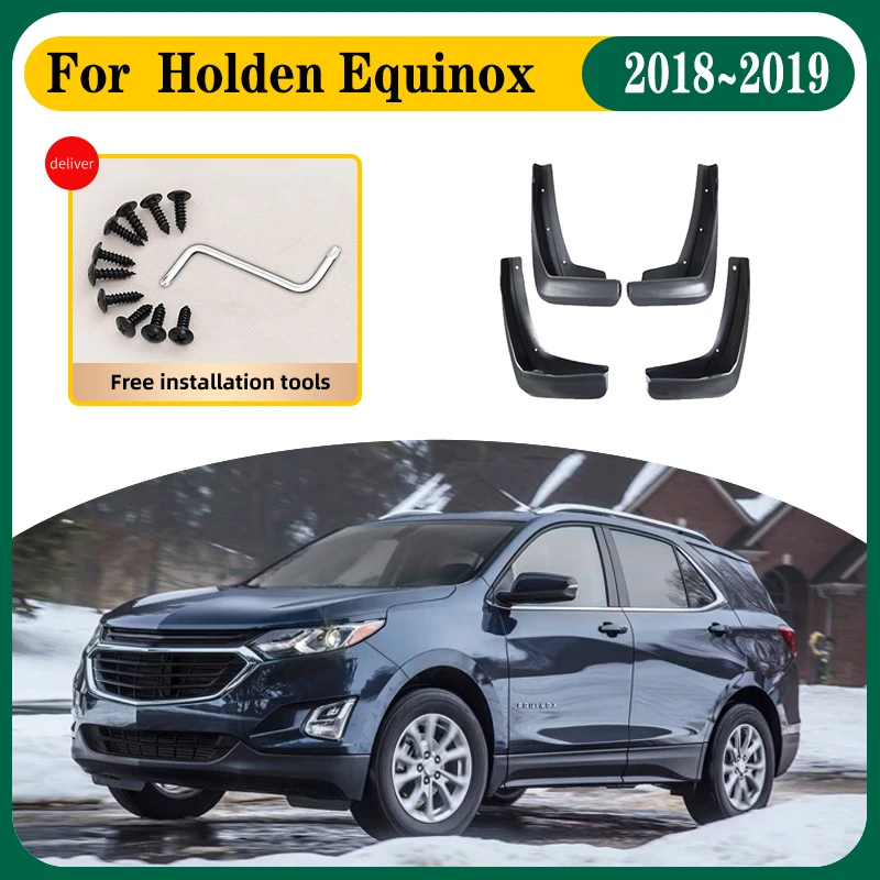 

Mudguard For Chevrolet Holden Equinox 2018 2019 3rd 4Pcs Splash Mudflaps Fender Flares Mud Splash Guard Wheel Parts Accessories