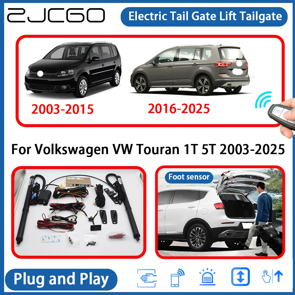 

for Volkswagen VW Touran 1T 5T 2003-2025 Automatic Powered Tailgate Power Liftgate Electric Tail Gate Lift Assisting System